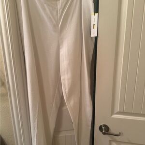 Women’s White Linen Pants
